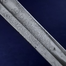 British 1845 Pattern Military Store Department Officers Sword, Col Herbert James Mills 36